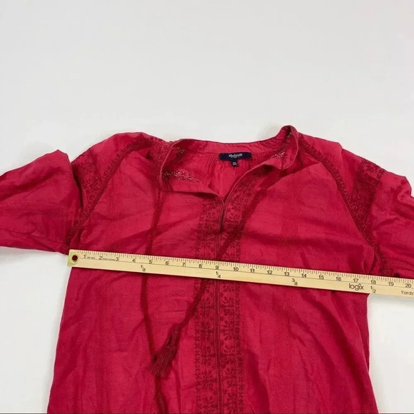 Madewell Camellia Embroidered Tunic  - Picture 9 of 10